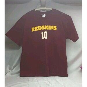 Redskins T-Shirt Men's Small RG lII #10 Robert Griffin III NFL Sports Football